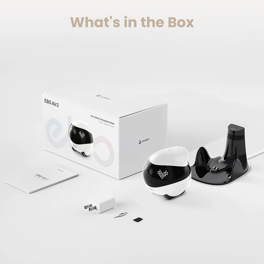 กล้องวงจรปิดหุ่นยนต์ ENABOT EBO AIR 2 สีน้ำเงิน